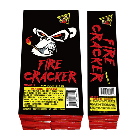 Strip of 100 Firecrackers