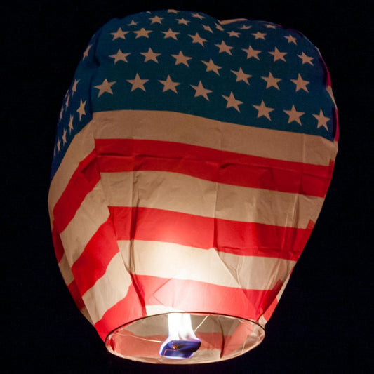 American Flag Lantern