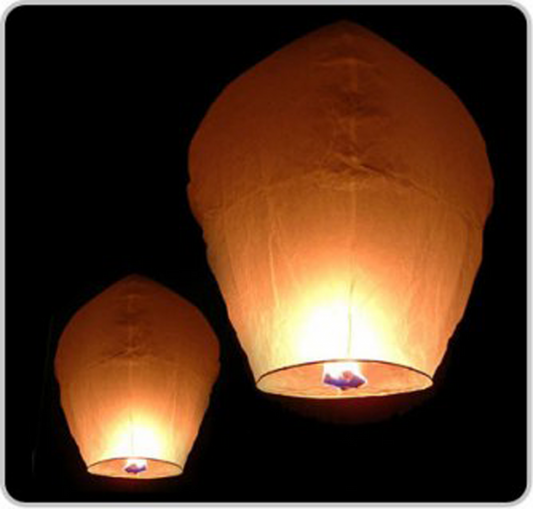 Sky Lanterns (White)